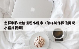 武穴怎样制作微信提现小程序（怎样制作微信提现小程序视频）